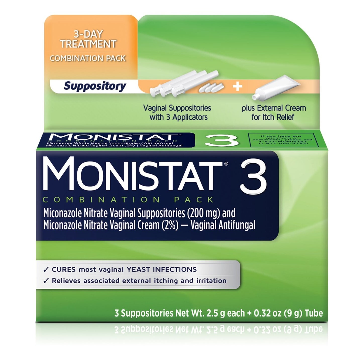 MONISTAT 3 DISPOSABLE COMBO PACK