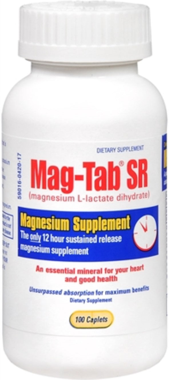 MAG-TAB SR CAPLET 7 MEQ (84 MG) 100