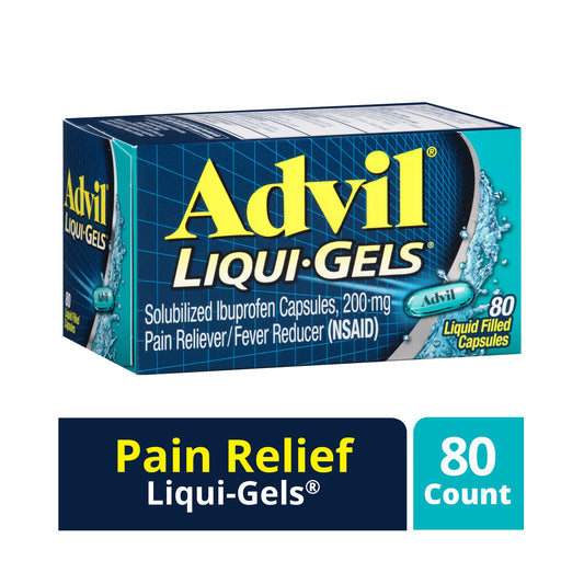 ADVIL LIQUIGEL 200 MG 80