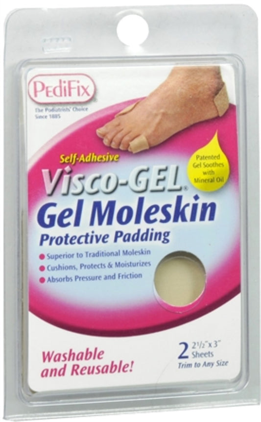 GEL MOLESKIN PROTECT PAD 2.5 X 3" TRIM PK/2