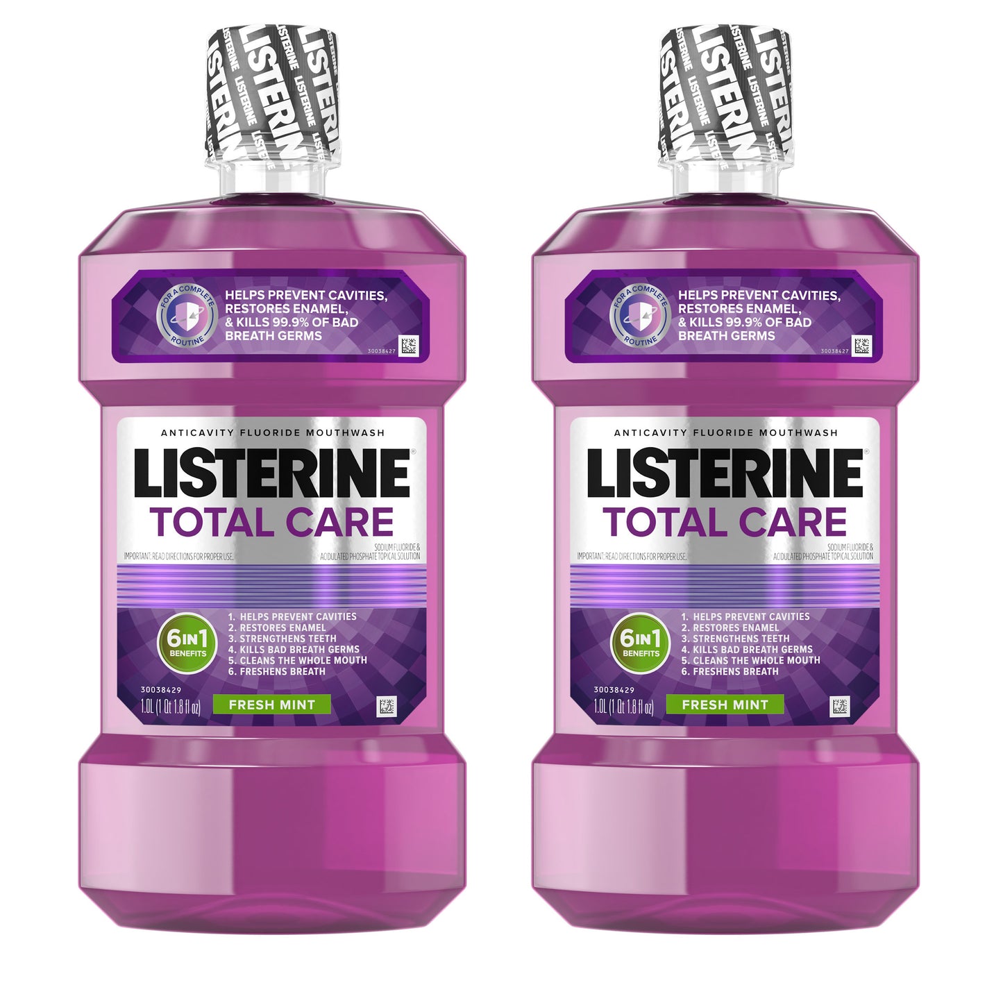 LISTERINE TOTAL CARE ANTICAVITY M/WASH 1.0 LT