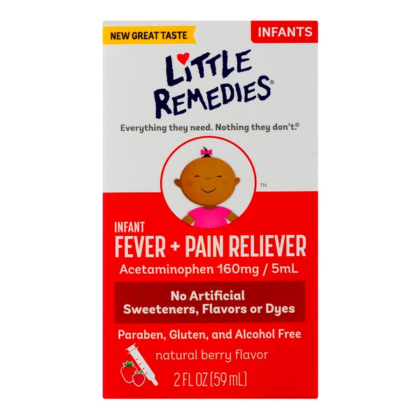 LITTLE FEVERS INFANT PAIN DF MIX BERRY 2OZ
