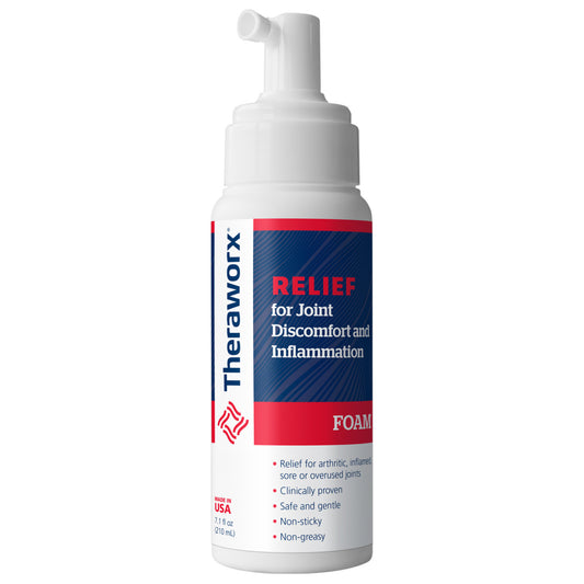 THERAWORX RELIEF JOINT DISC/INFLAM FOAM 7.1OZ