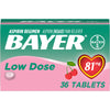 BAYER ASPIRIN TAB CHILDREN CHERRY 36