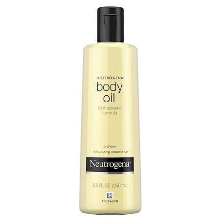 NEUTROGENA BODY OIL LT SESAME 8.5 OZ