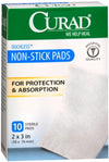 CURAD TELFA PAD NONSTICK ST 2 X 3" (10)
