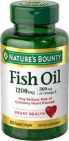 FISH OIL OMEGA 3 S/GEL ODORLESS 1200 MG 60 NB