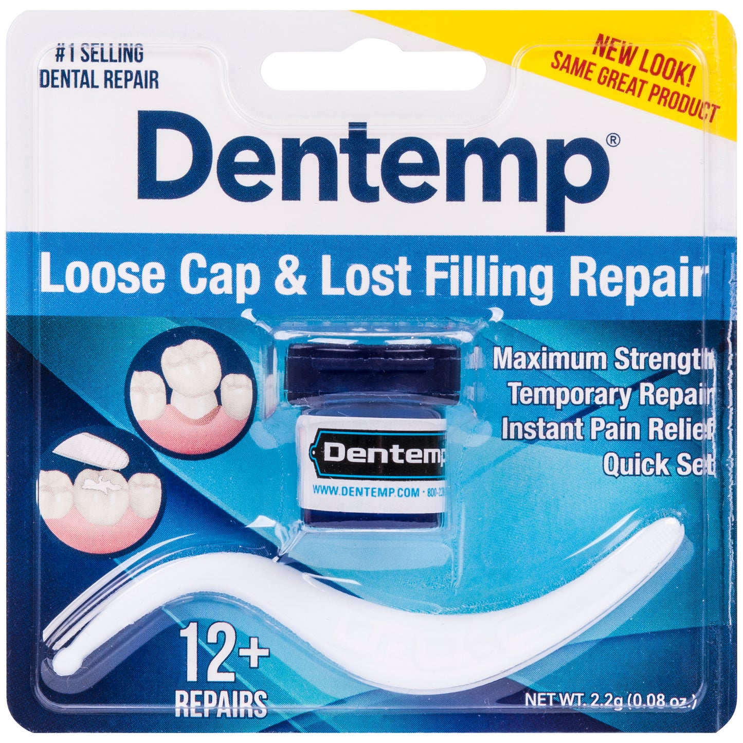 DENTEMP DOC FILLING & CAP REPAIR KIT 2.2 GM