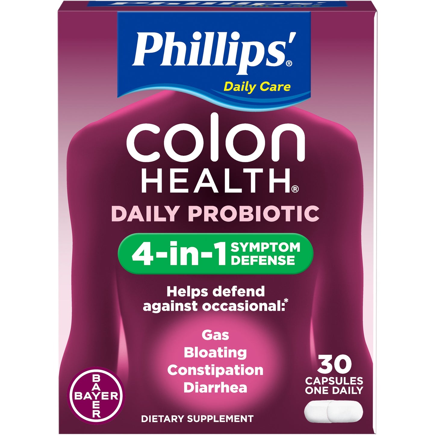 PHILLIPS COLON HEALTH PROBIOTIC CAP 30