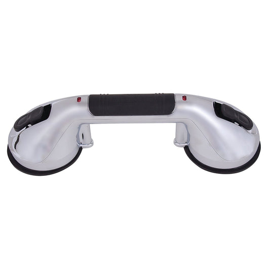 GRAB BAR SUCTION ULTRA GRIP CHROME 12"