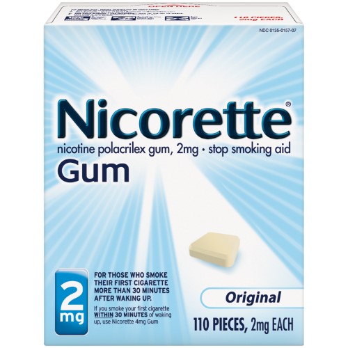 NICORETTE GUM START KIT 2 MG 110 BONUS OTC