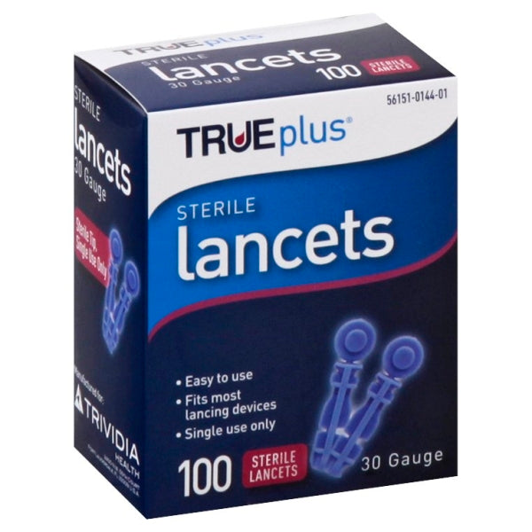 TRUE PLUS LANCET 30G 100