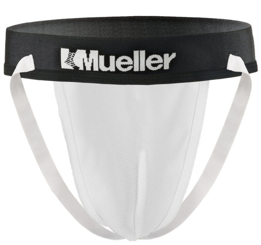 ATHLETIC SUPPORTER WHITE ADULT LG