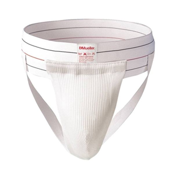 ATHLETIC SUPPORTER WHITE ADULT SM