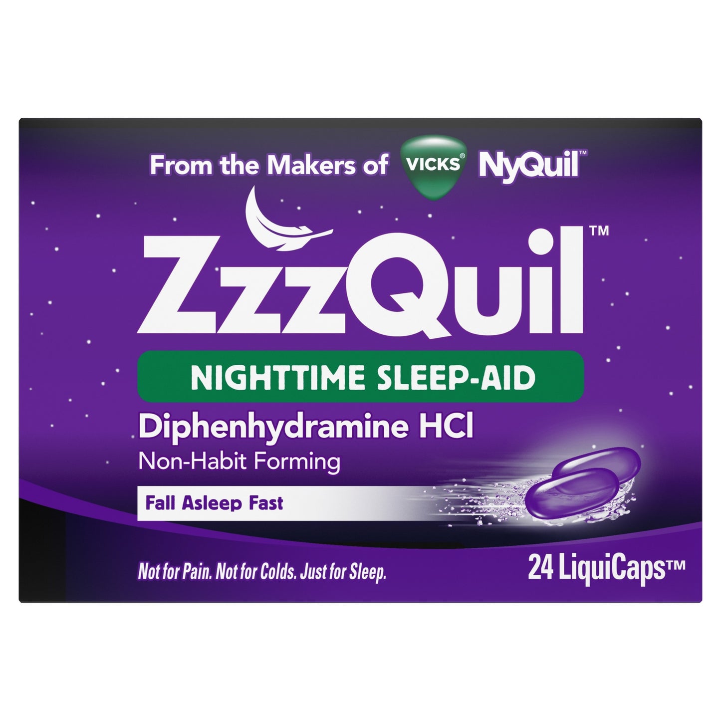 ZZZQUIL NIGHTTIME SLEEP AID LIQUICAP 24