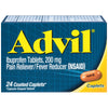 ADVIL CAPLET REG STRENGTH 200 MG 24