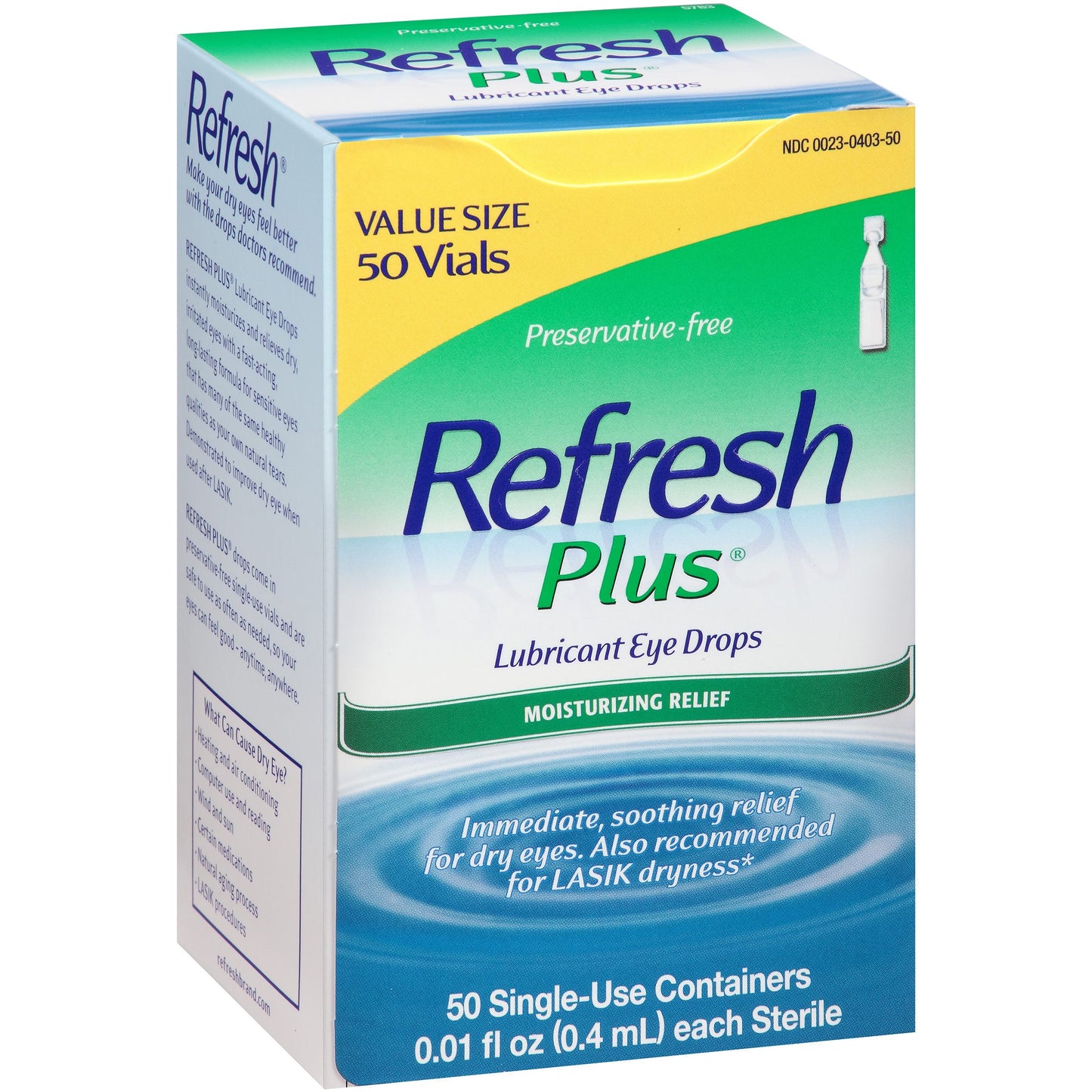 REFRESH PLUS 0.5% 0.01 OZ U/D 50