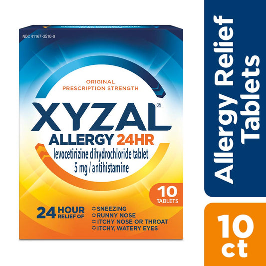 XYZAL TAB 5 MG 10