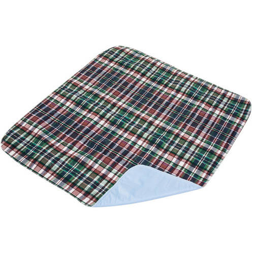 UNDERPAD REUSE 34 X 36" QUIK-SORB PLAID