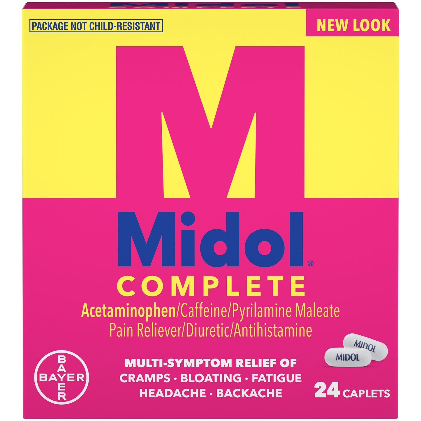 MIDOL COMPLETE CAPLET 24