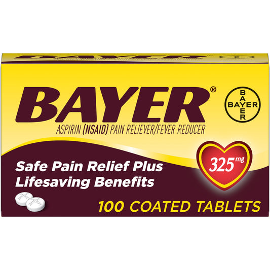 BAYER ASPIRIN TAB 5 GR 100