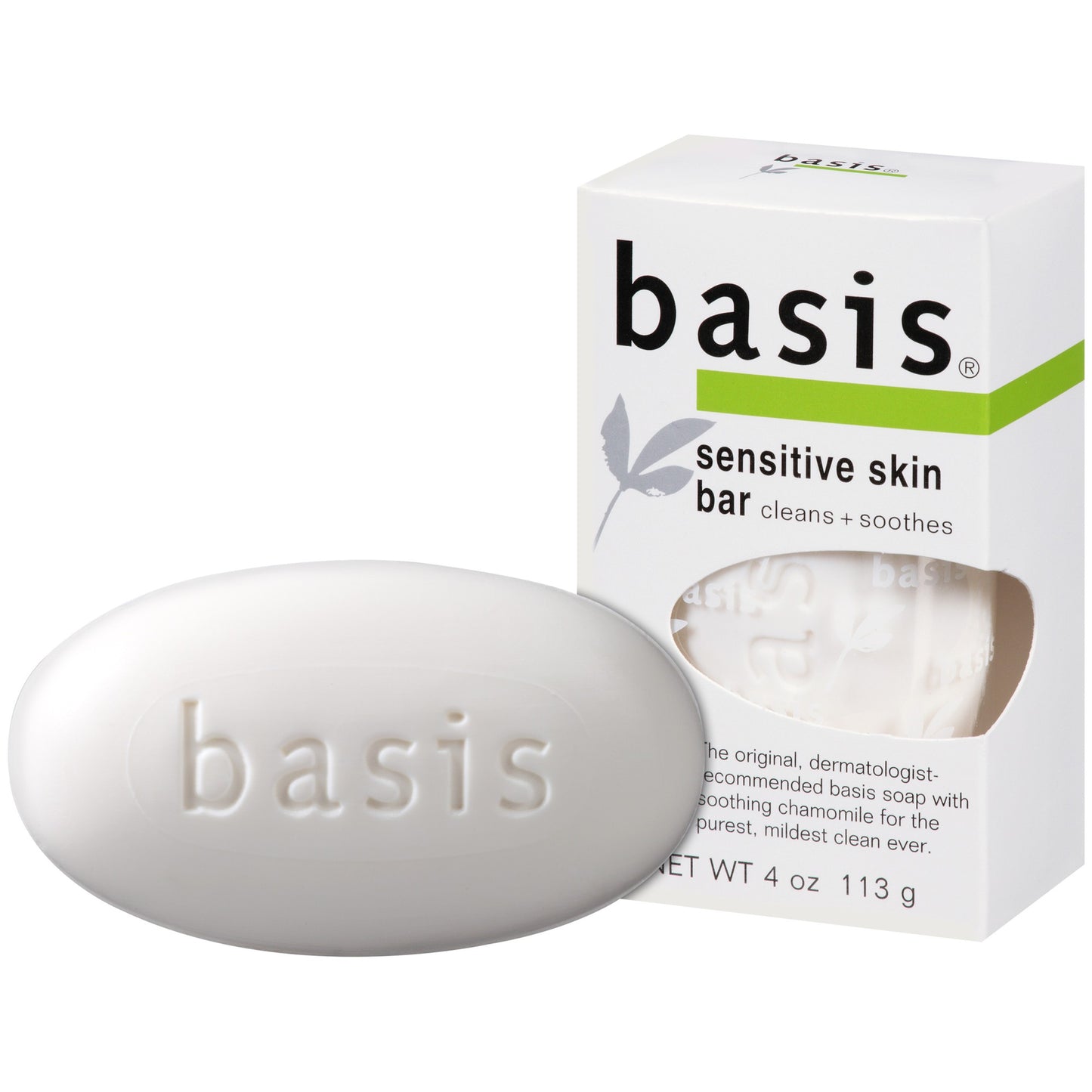 BASIS SOAP SENSITIVE SKIN 4 OZ