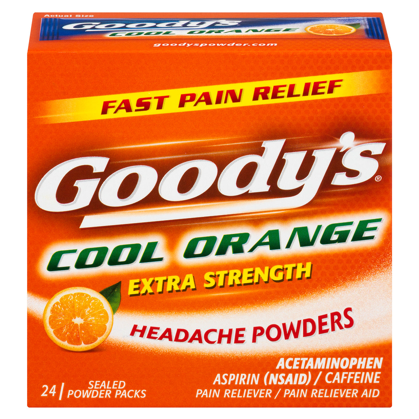GOODY'S COOL ORANGE POWDER 24