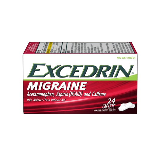 EXCEDRIN MIGRAINE CAPLET 24