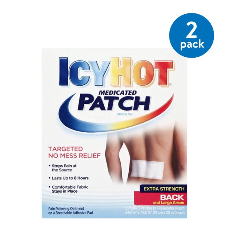 ICY HOT BACK PATCH 5