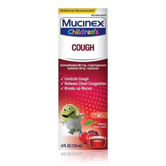 MUCINEX CHILDREN COUGH EXPECT CHERRY 4 OZ