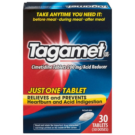 TAGAMET HB TAB 200 MG 30 OTC