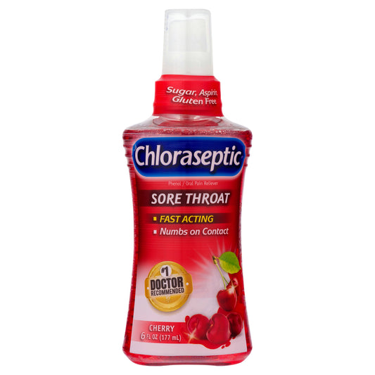 CHLORASEPTIC CHERRY THROAT SPRAY 6 OZ