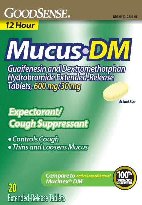 GS MUCUS RELIEF DM 600/30 MG ER TAB 20