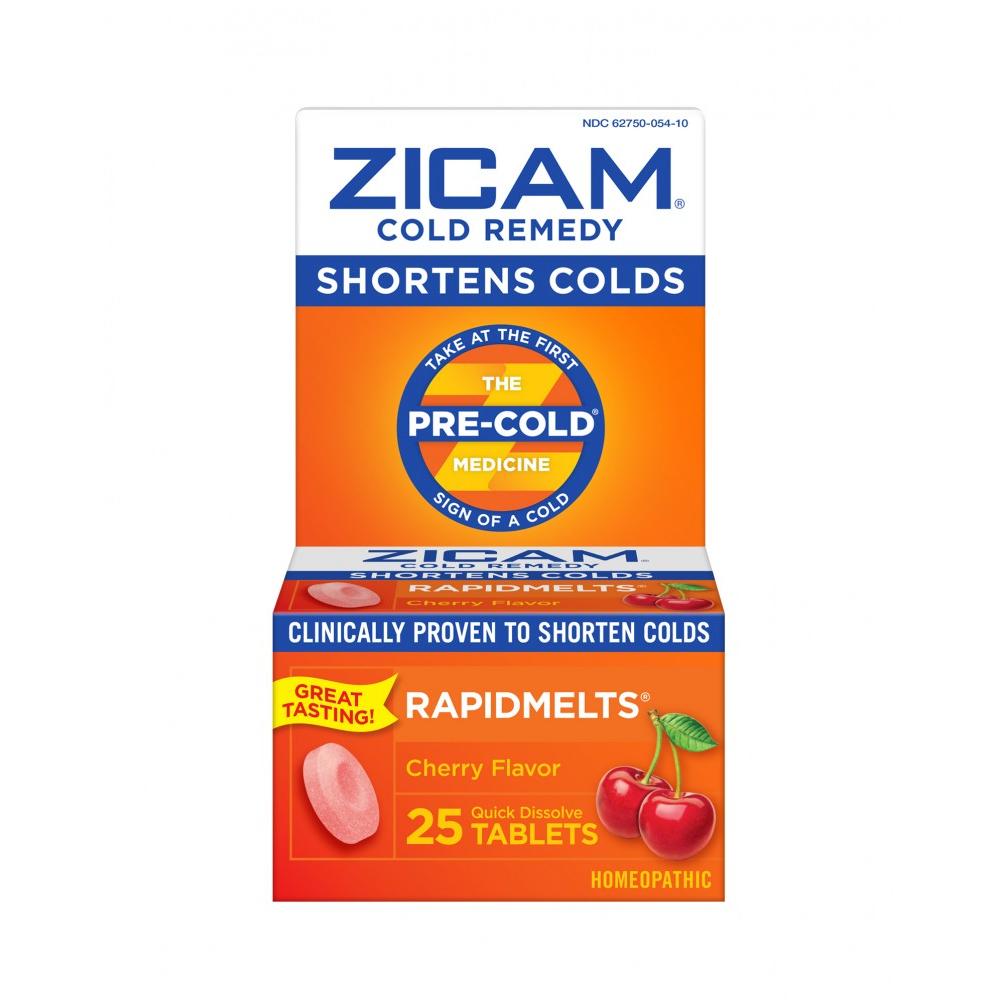 Zicam Cold Remedy Rapidmelts Cherry 25