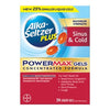 ALKA SELTZER + MS POWERMAX GELS SINUS/COLD 24