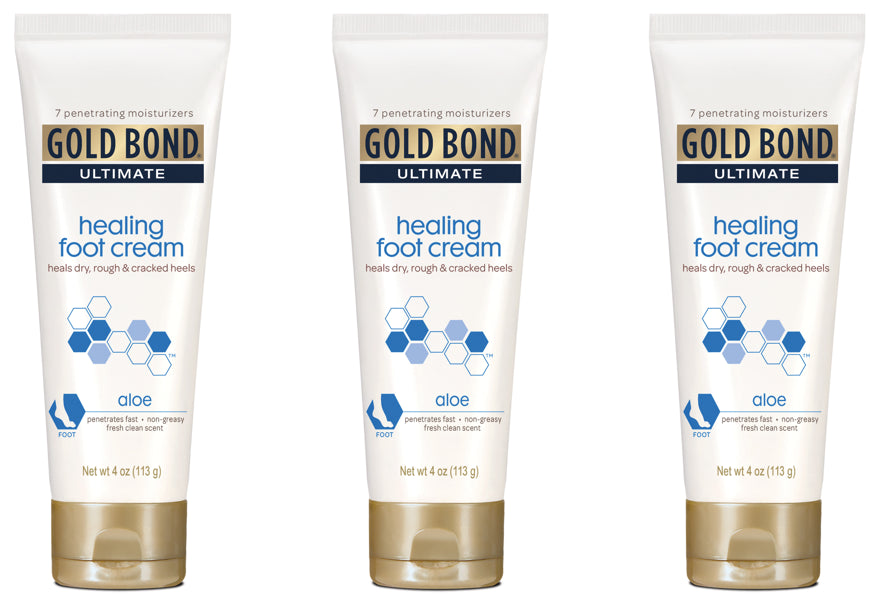GOLD BOND ULTIMATE HEALING FOOT CREAM 4 OZ