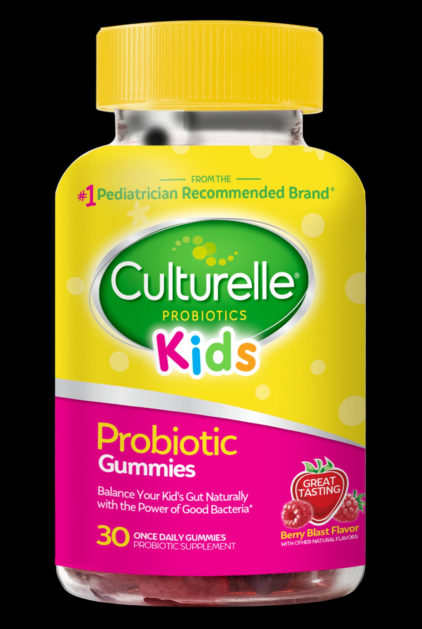 CULTURELLE KID PROBIOTIC + VEG FIBER GUMMI 30