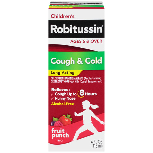 ROBITUSSIN CHILDREN COUGH & COLD LA 4 OZ