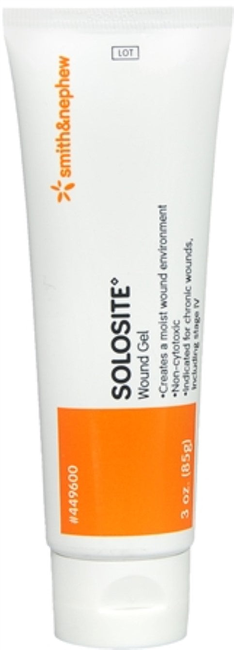 SOLOSITE WOUND GEL HYDROGEL TUBE 3 OZ