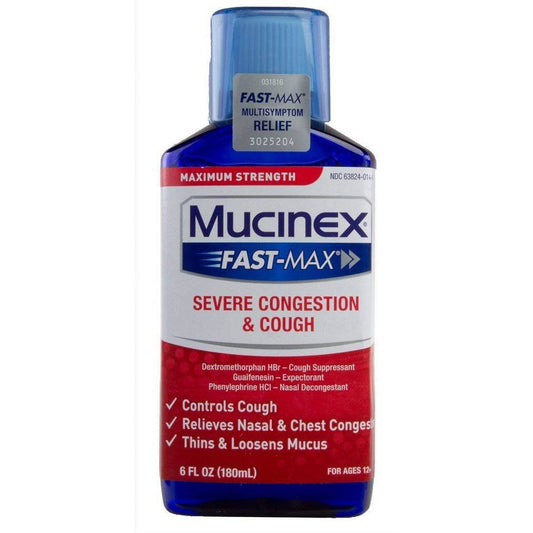 MUCINEX FAST MAX SEVERE CONG/COUGH 6 OZ