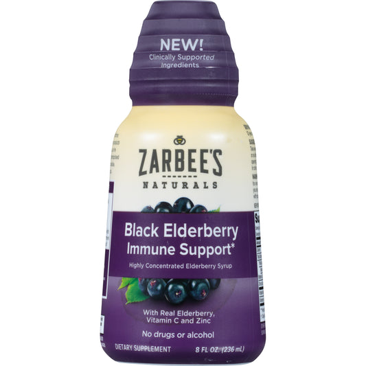 ZARBEES ADULT ELDERBERRY SYRUP 8 OZ