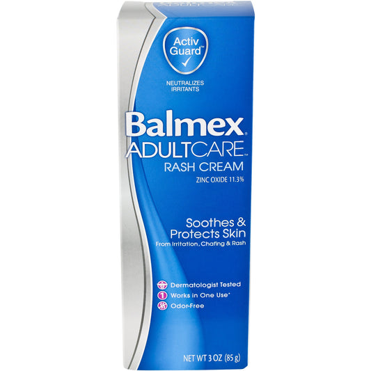 BALMEX ADULT CARE RASH CREAM 3 OZ