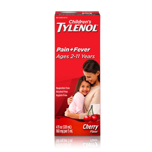 TYLENOL CHILD SUSPENSION CHERRY 4 OZ