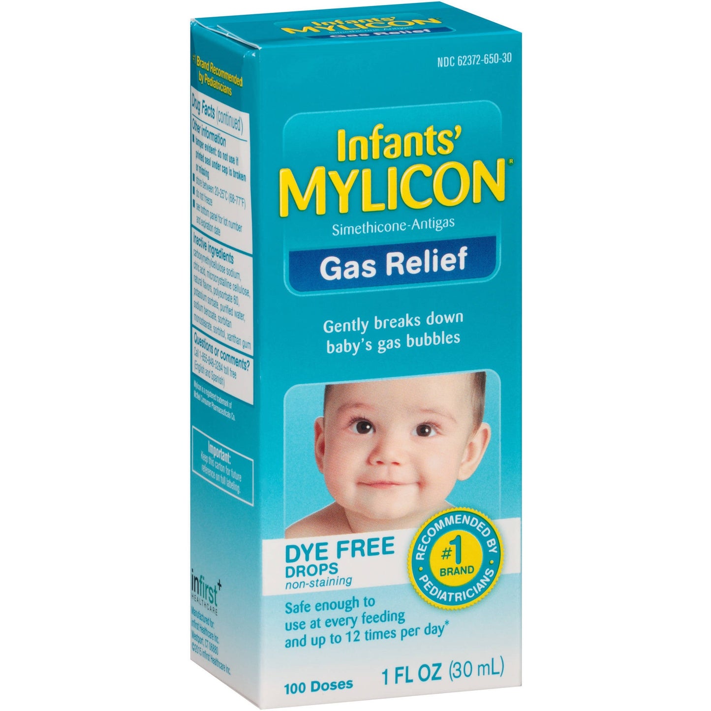 MYLICON INFANT GAS RELIEF DYE FREE 1 OZ