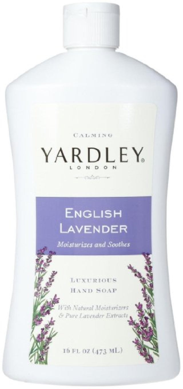 YARDLEY SOAP ENGLISH LAVENDER LIQUID 16 OZ