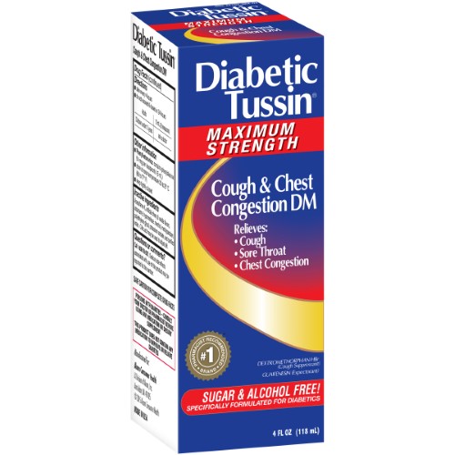 DIABETIC TUSSIN DM MAXIMUM STRENGTH SF 4 OZ