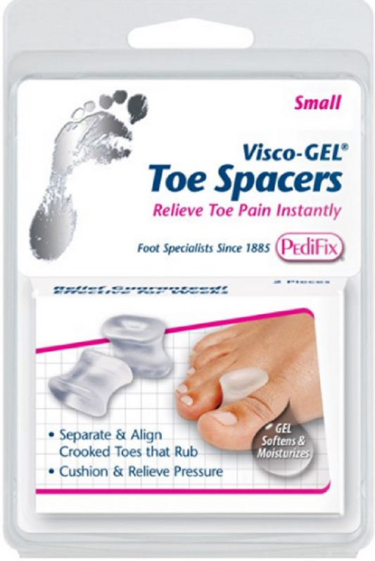 TOE SPACER VISCO GEL SM PK/2