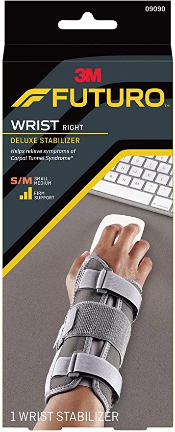 WRIST BRACE STAB DELUXE RT SM/MD 5.5-7.5" FUT