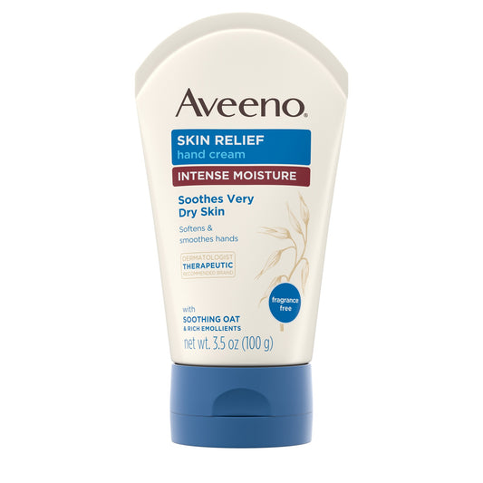 AVEENO INTENSE RELIEF HAND CREAM TUBE 3.5 OZ