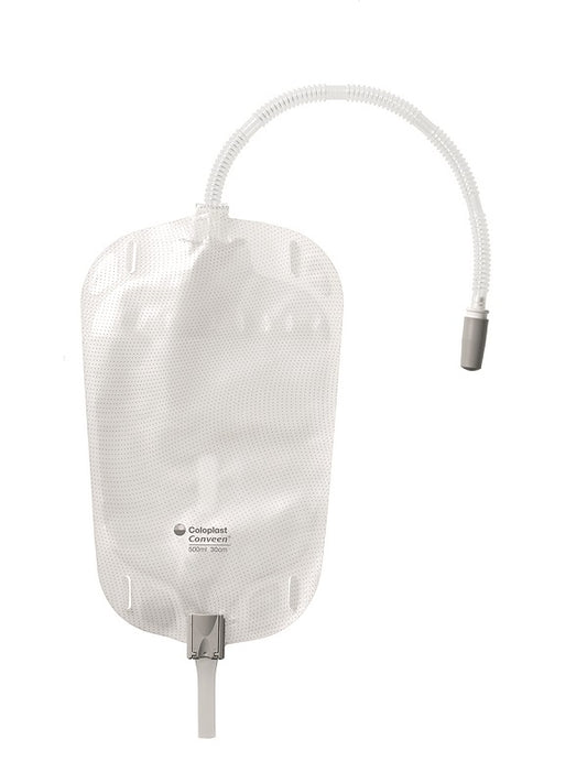 LEG BAG KIT CONVEEN CLAMP TAP 34 OZ 1000 ML